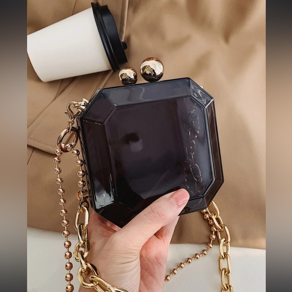 Dark Acrylic Bag